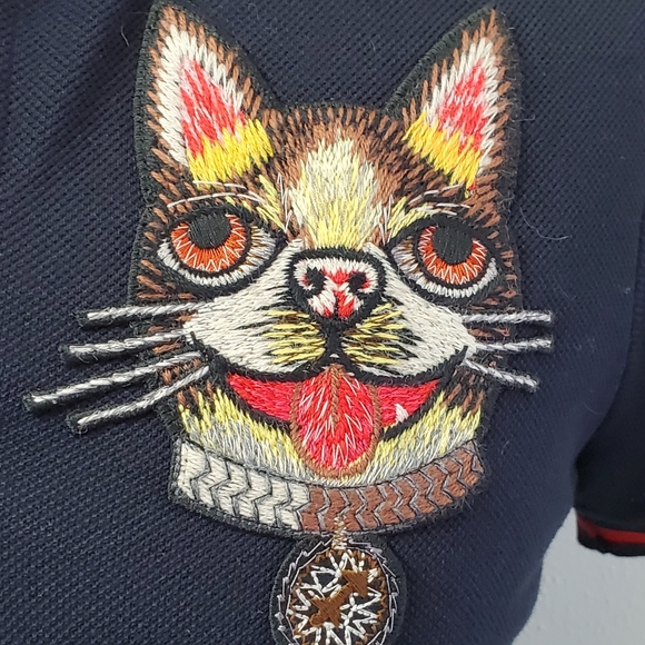 NWT Gucci Dog Patch Polo - Picture 12 of 15